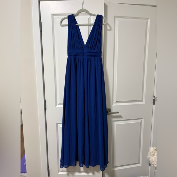 Lulu's Royal Blue Maxi Dress - Picture 6 of 6